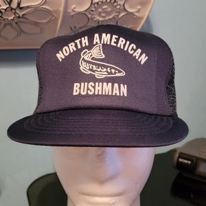 Vintage Trucker Hat, Navy Blue, Snapback
